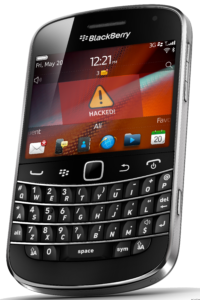 Fallo crítico en BlackBerry
